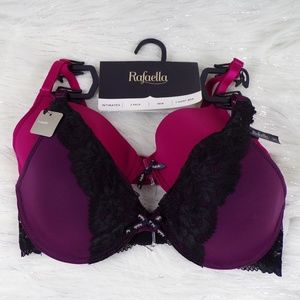 Raphaella Pack of 2 Inimates T-Shirt Bra SEXY!!